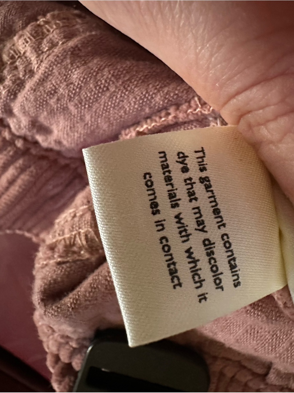 We The Free Good Luck Mid-Rise Cord Barrel Jeans in Withered Rose - Picture 9 of 13